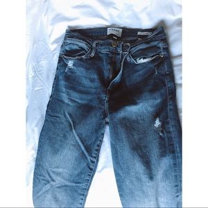 Frame Le High Straight Jeans Whitwell